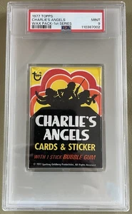 1977 Topps, Charlie’s Angels - 1st Series Wax Pack - PSA 9! - Picture 1 of 6