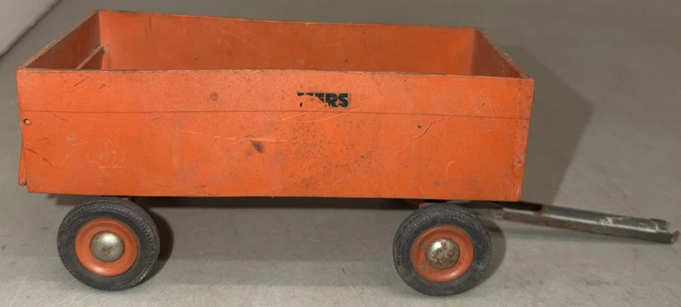 Vagón barcaza Allis-Chalmers plástico vintage juguete agricultura Foto 1 de 4