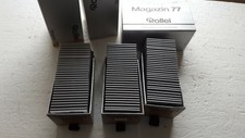 3 Rollei 77 Magazin 3 x 30 Dia Rahmen 6 x 6 Gepe komplett 90 slides int. 71