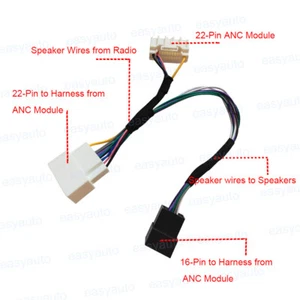 ANC-CH01 Car ANC Module Bypass T-Harness Adapter for Chrysler Dodge Jeep RAM - Bild 1 von 8