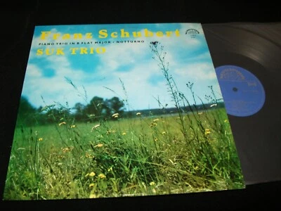 SCHUBERT°NOTTURNO<>SUK TRIO<>Lp VINYL~TCHEK. Pressing~SUPRAPHON 50624 - Image 1 of 2