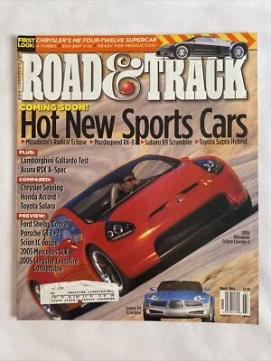 2004 March Road & Track Magazine The New Lamborghini Gallardo Is A Beast (MH395) - Image 1 of 3
