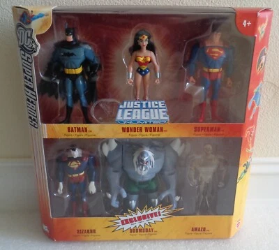 DC Super Heroes Justice League 2006 paquete exclusivo ilimitado de 6 Doomsday Superman Foto 1 de 2