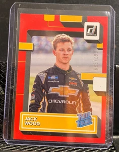 Jack Wood 2023 (RC) Donruss Rated Rookie Red # 63/299 - Card # 31 - Picture 1 of 2