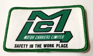 VTG Motor Carrier Limited MCL Canadian Trucking Co. Jacket Patch New NOS 1980s - Picture 1 of 3