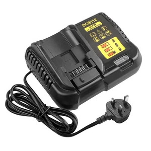 Fast Li-ion Battery Charger DCB112 for Dewalt 10.8V 14.4V 18V 20V 3A Power Tools - Picture 1 of 8