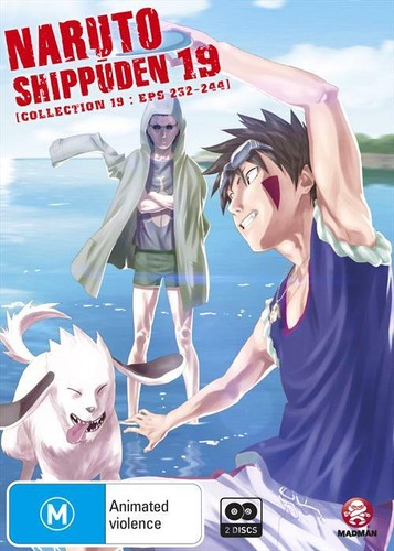 Naruto Shippuden : Collection 19 : Eps 232-244 (DVD, 2010) for