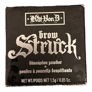 Kat Von B Brow Struck Powder New in Box Graphite