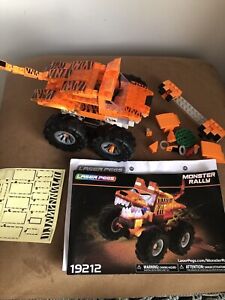Laser Pegs Monster Rally 19212 Looks Complete Except For No Mini Figs Toy Truck