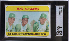 1969 TOPPS BASEBALL #556 A'S STARS SGC 6.5 EX/NM AWESOME!!