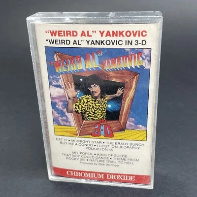 Weird Al Yankovic, Weird Al в 3D (аудиокассета, 1984) импорт из Канады - Изображение 1 из 4