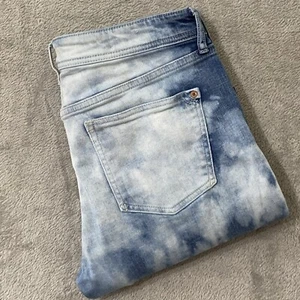 Anthropologie Pilcro Jeans Damen Slim Boyfriend 34x27 Petite Acid Washed - Bild 1 von 11