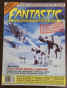 FANTASTIC FILMS magazine #23 Apr 1981 Star Wars, Popeye, The Thing, Flash Gordon - Picture 1 of 4