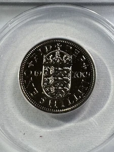 1970 Great Britain Proof Shilling English Graded PR 68 by ANACS - Picture 1 of 4