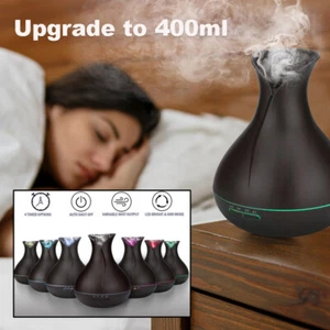 USB LED Humidifier Ultrasonic Essential Oil Diffuser Aroma Aromatherapy Purifier - Picture 1 of 54