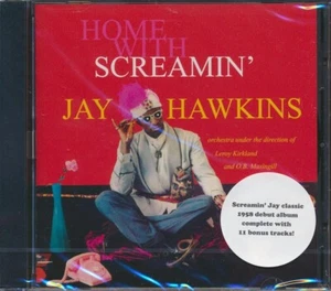 SCREAMIN' JAY HAWKINS Home With Screamin' Jay Hawkins CD w/ Bonus Tracks Debut - Imagen 1 de 2