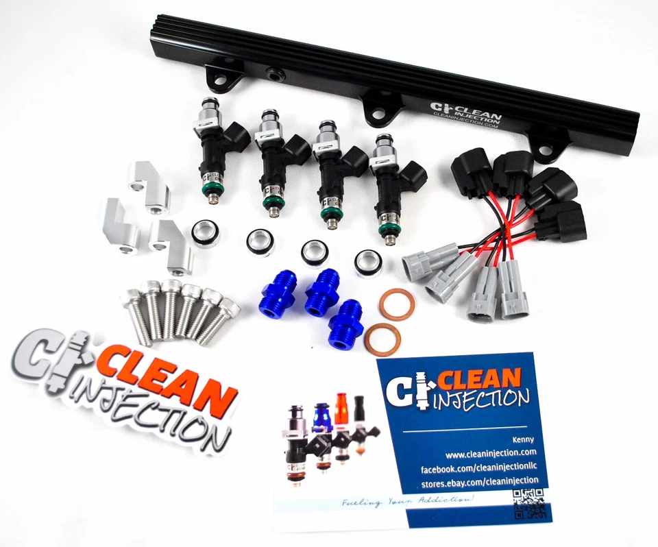 Toyota Celica MR2 ST185 3SGTE Blk ST165 1000cc Fuel Injectors Rail 1-2nd gen - Image 1 of 1