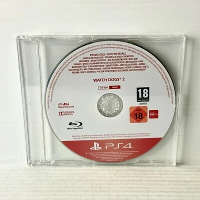 Watch Dogs 2 - Promo - PS4 - Tested & Working - Free Postage! - Image 1 of 2