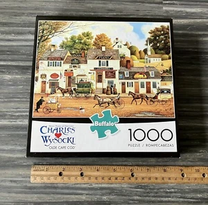 Buffalo Games Puzzle Charles Wysocki "Olde Cape Cod" 1000 piece Excellent Used - Picture 1 of 8