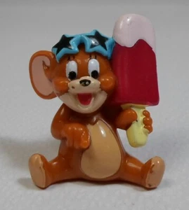 FIGURA DE PLÁSTICO DE 1,25"" TOM & JERRY DE COLECCIÓN JERRY CON HELADO Y GAFAS DE SOL - Imagen 1 de 8