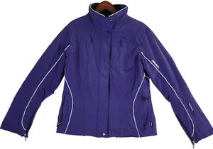 Descente Evangeline TItan Thermo Ski Snow Jacket Women's Size 10 EUR 40 Purple - Picture 1 of 11