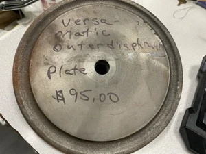 Versa-Matic Outer Diaphragm Plate - Picture 1 of 2