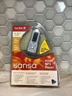 Sandisk Sansa M240 Mp3 Player 1.0 Gb Digital Media Music Player Silver New!