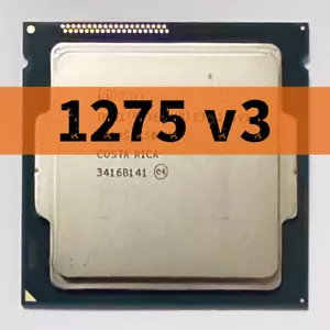 Intel XEON E3-1275 v3 4 Cores 8T 3.50GHZ HASWELL SR14S LGA1150 CPU HD P4600 iGPU - Picture 1 of 3
