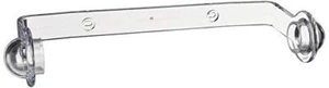 Spectrum Diversified, Easy Installation Wall Mount Paper Towel Holder, Clear - Picture 1 of 7