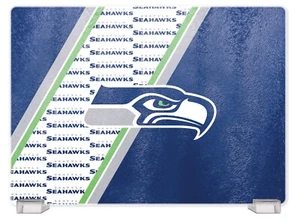 TABLA DE CORTAR DE VIDRIO TEMPLADO SEATTLE SEAHAWKS (SÚPER CIERRE) - Imagen 1 de 1