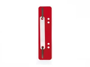 100 Rote Heftstreifen Aktendullis Heftlasche Abheftstreifen red rot - Bild 1 von 1