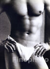 1960s Vintage TAMOTSU YATO Japan Asian Male Semi Nude Man Body Photo Art 12x16