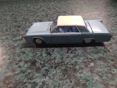 COCHE FUNDIDO A PRESIÓN CONTINENTAL LINCOLN DINKY TOYS AZUL DE COLECCIÓN AÑOS 60 Foto 1 de 4