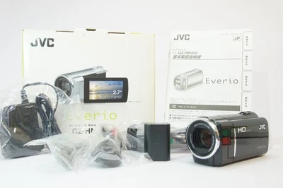 [TOP MINT] JVC Everio GZ-HM450 Digital Video Camera Camcorder Black w/ Box - Image 1 of 4