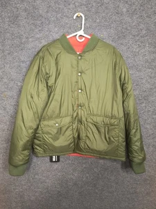 Herren Militär Stil Wende Puffer CDMG & Co. Jacke grün/orange Größe 2XL - Bild 1 von 17