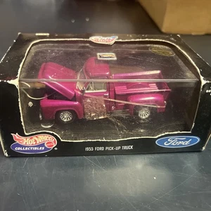 Camioneta Ford 1955 Hot Wheels Collectibles púrpura escala 1:43 sin abrir - Imagen 1 de 9