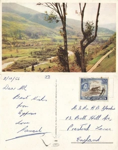 Zypern, Landschaft (1956) Postkarte - Bild 1 von 3