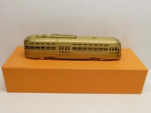 The Car Works escala O latón St. Louis Car Company 1949 modelo Standee PCC coche C - Imagen 1 de 16