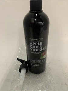 MAJESTIC PURE Shampoo all'aceto di sidro di mele, ristrutturante e nutriente, 16 oz - Foto 1 di 4