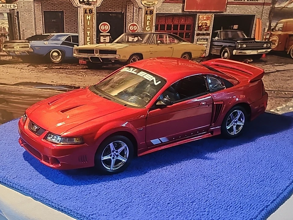VINTAGE ERTL AMERICAN MUSCLE 2 Fast 2 Furious 2003 Saleen Mustang Red READ 📚  - Image 1 of 4