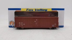 Fox Valley Models 30024 CSX/Boxcar Red #4 HO 7 Post Box #134303 LN/Box - Picture 1 of 5