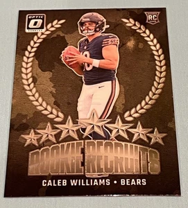 2024 Panini - Donruss Optic Football Caleb Williams Rookie Recruits RC #1 - Picture 1 of 2