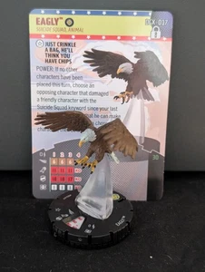 DC Heroclix Eagly #DCX-017 w/ Card Iconix Peacemaker Set - Picture 1 of 1