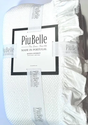 BIENES PARA EL HOGAR Piu Belle Portugal 100% Algodón-Hotel Matelasse de Lujo Toda Temporada,... Foto 1 de 4