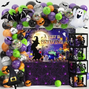 Halloween Baby Shower Decorazioni per Feste, Halloween Genere Reveal Decorazioni,... - Foto 1 di 7