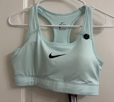 Sujetador deportivo Nike Victory - grande - acolchado soporte medio - verde menta nuevo con etiquetas Foto 1 de 4