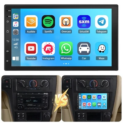 7"Carplay Car Radio Android 15  GPS NAVI WIFI BT For 2000-2004 Nissan Pathfinder Foto 1 de 4