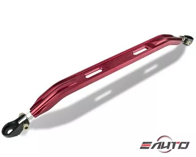 MEGAN Front Lower Bar Brace for Civic CRX Del Sol 88-00 Integra 90-01 - Red - Image 1 of 3