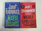 LOT of (2) JANET EVANOVICH Books LIZZY AND DIESEL Series Vol. #1-2 NEAR COMPLETE