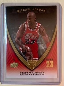 2008-09 UPPER DECK MICHAEL JORDAN BASKETBALL LEGACY CARD CHICAGO BULLS 892 - Picture 1 of 2